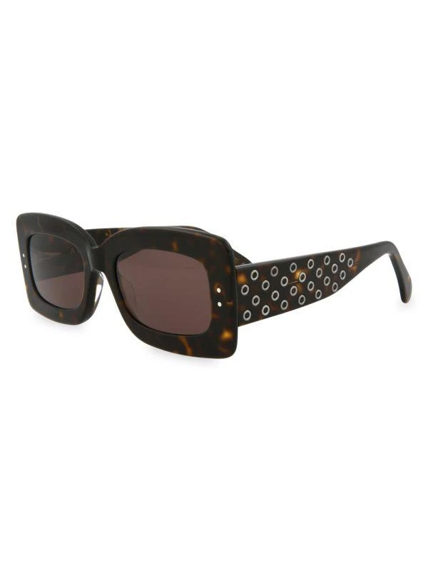 51MM Studded Rectangle Sunglasses – On Sale Now with Up to  display picture 1