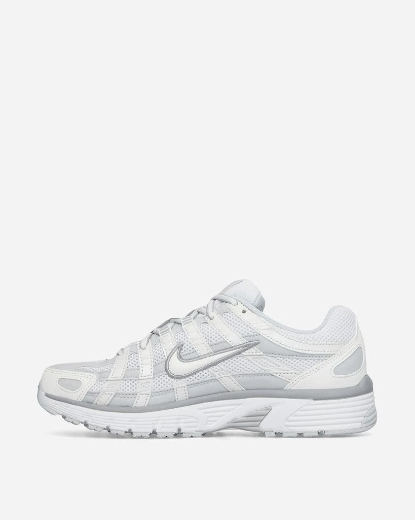 NIKE Women's P-6000 Sneakers Metallic Summit White / Wolf Grey 4