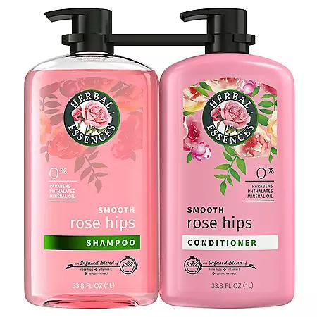 Herbal Essences Herbal Essences Rose Hips Shampoo and Conditioner, 33.8 fl. oz., 2pk.