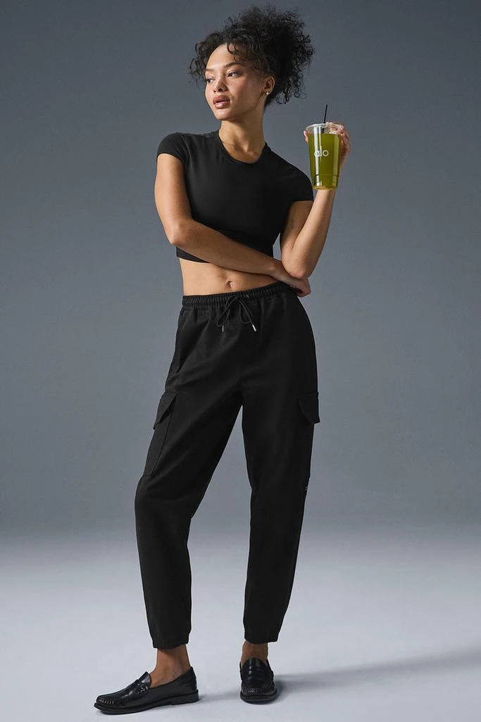 Alo Edition Sueded Jogger - Black 5