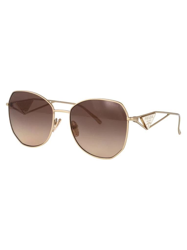 Prada PALE GOLD STEEL SUNGLASSES 2