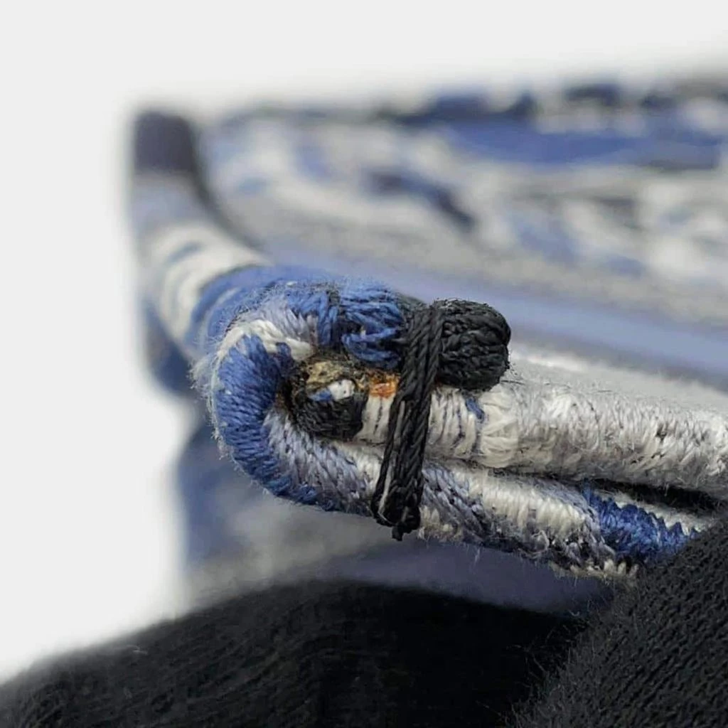 Dior Dior Navy Canvas Embroidered Book Tote Medium Tote  Bag 9