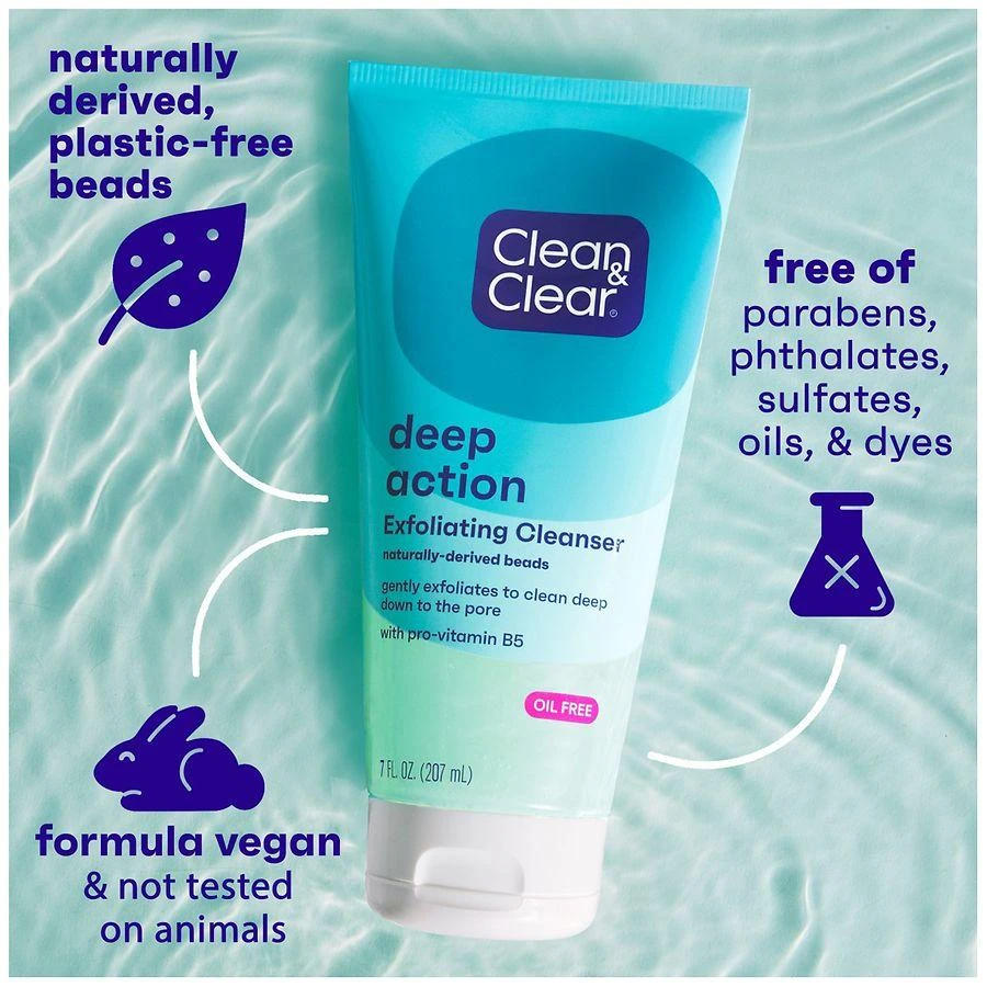 Clean & Clear Oil-Free Exfoliating Facial Scrub 2