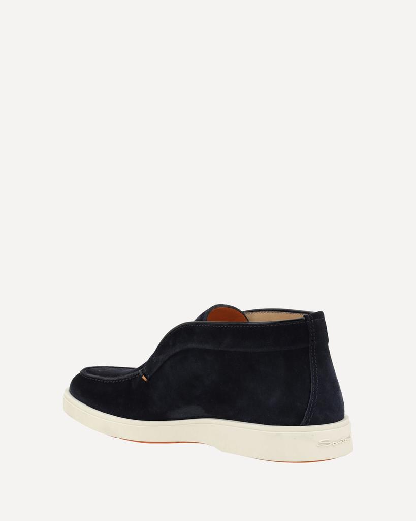 Santoni Suede Loafers