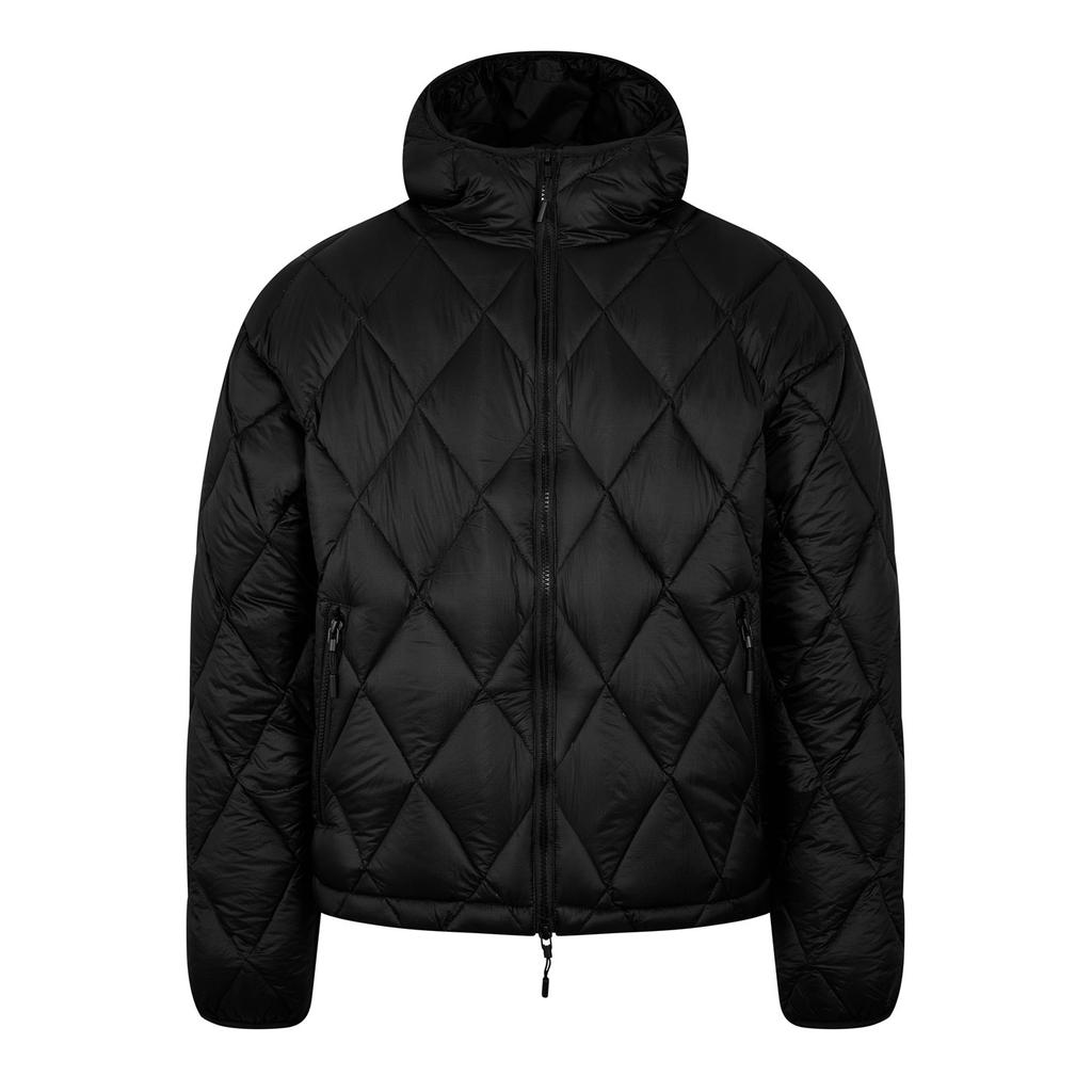Shop Translucent Bubble quilted ripstop nylon jacket on Sale at