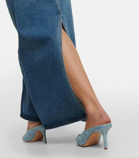 Y/Project Y Belt denim maxi skirt 5
