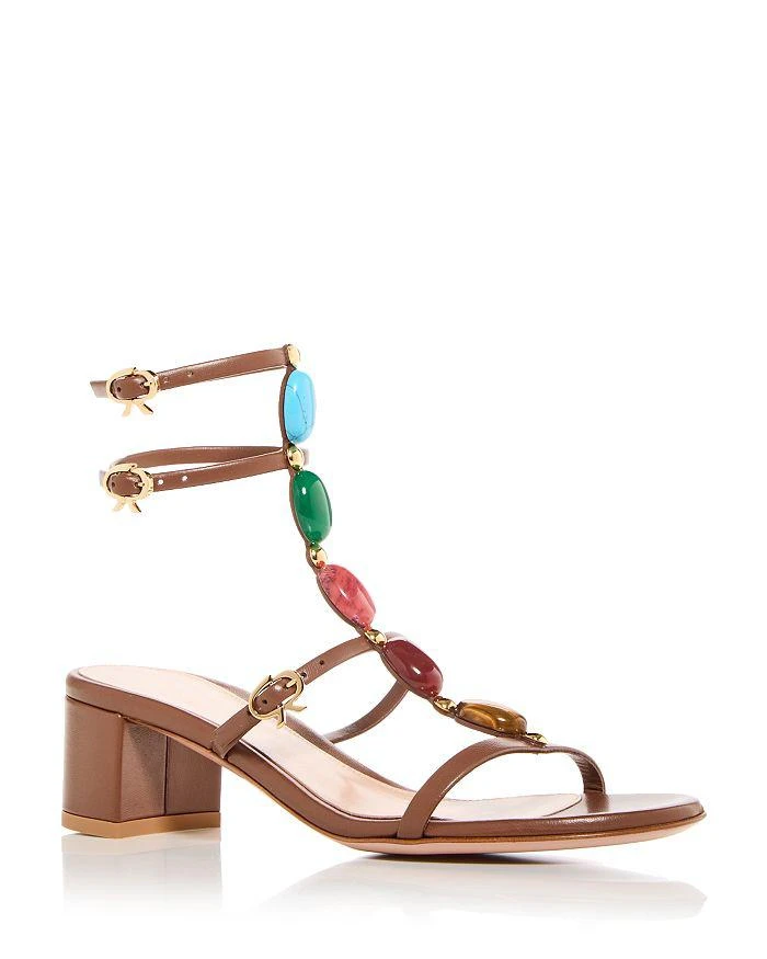 Gianvito Rossi Women's Shanti Block Heel Sandals 1