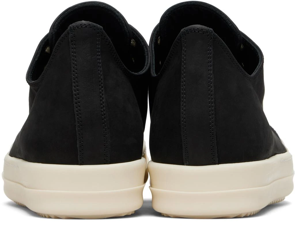 Rick Owens Black Concordians Low Sneaks Sneakers 2