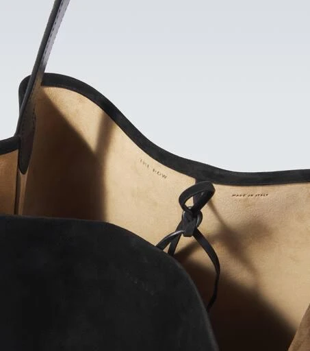 The Row N/S Park Large suede tote bag 4