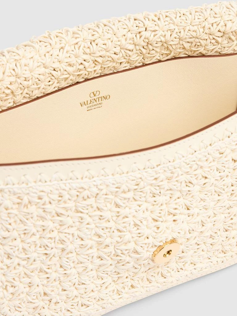 Valentino Vlogo Signature Crochet Shoulder Bag 6