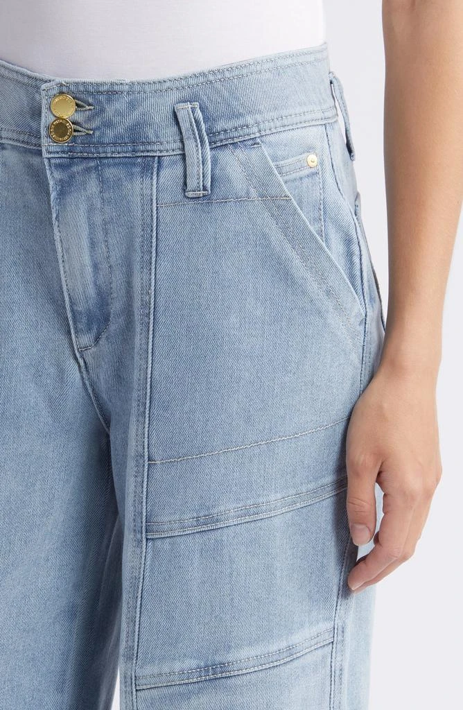 Wit & Wisdom 'Ab'Solution Skyrise Patch Pocket Crop Wide Leg Jeans 4