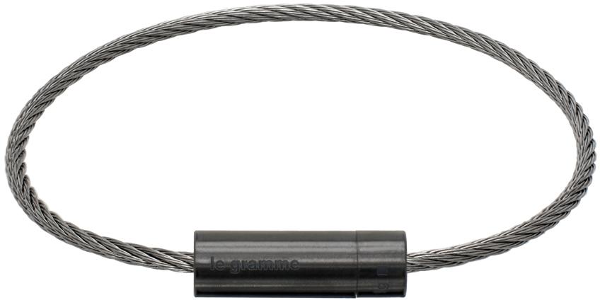 Le Gramme Silver Cable 'Le 5g' Bracelet