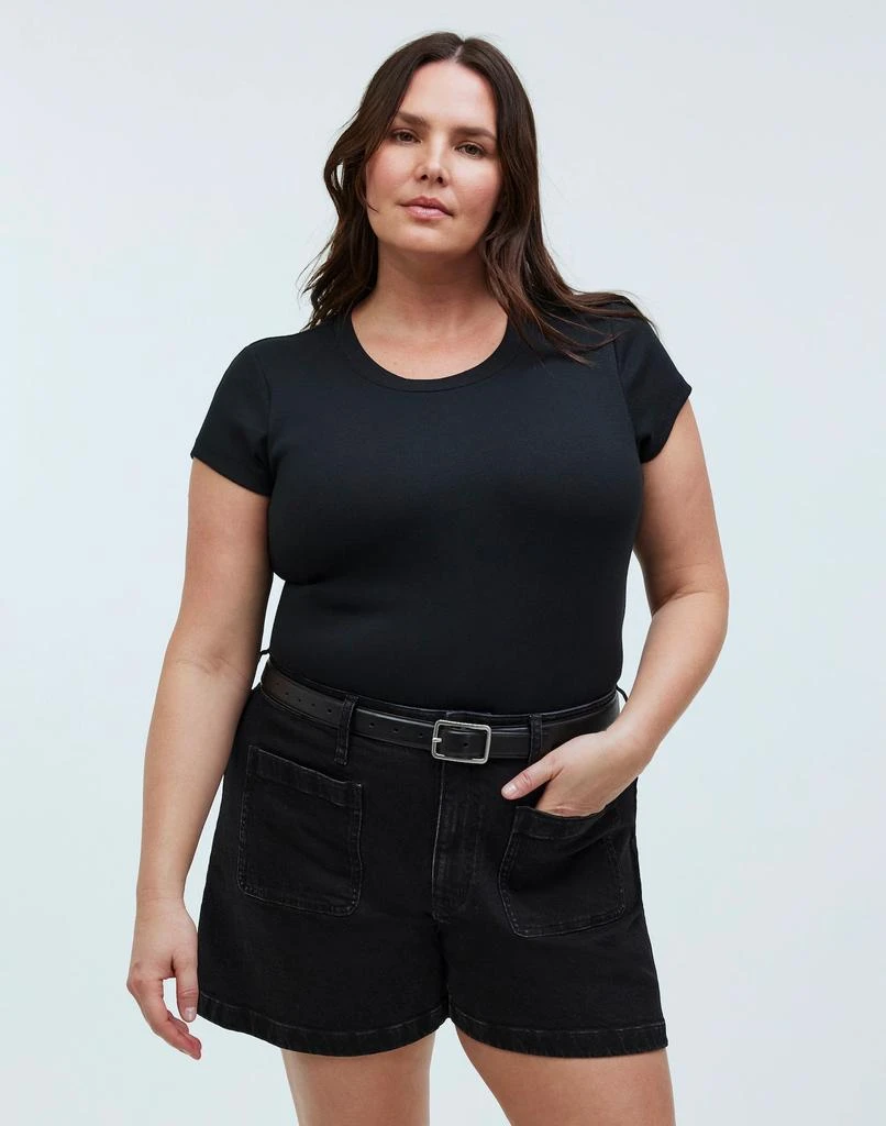 Madewell The Curvy Denim Emmett Short: Patch Pocket Edition 1