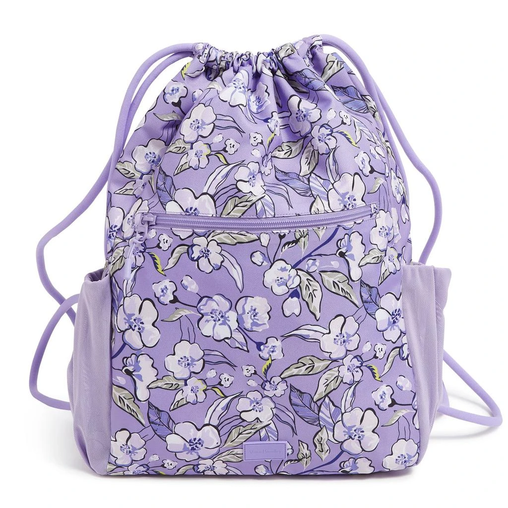Vera Bradley Outlet Lighten Up Deluxe Drawstring Backpack 1
