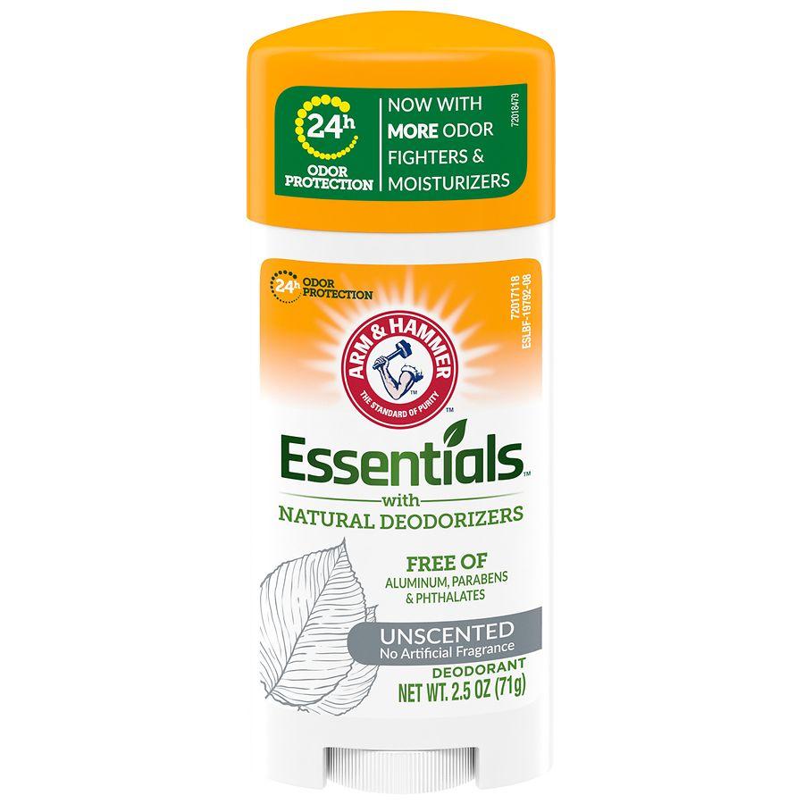Arm & Hammer Deodorant With Natural Deodorizers Unscented