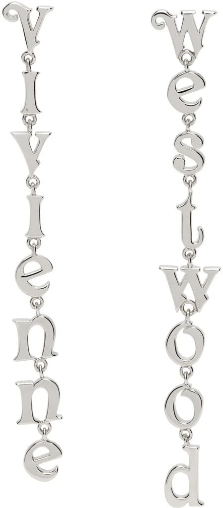 Vivienne Westwood Silver Raimunda Earrings 1