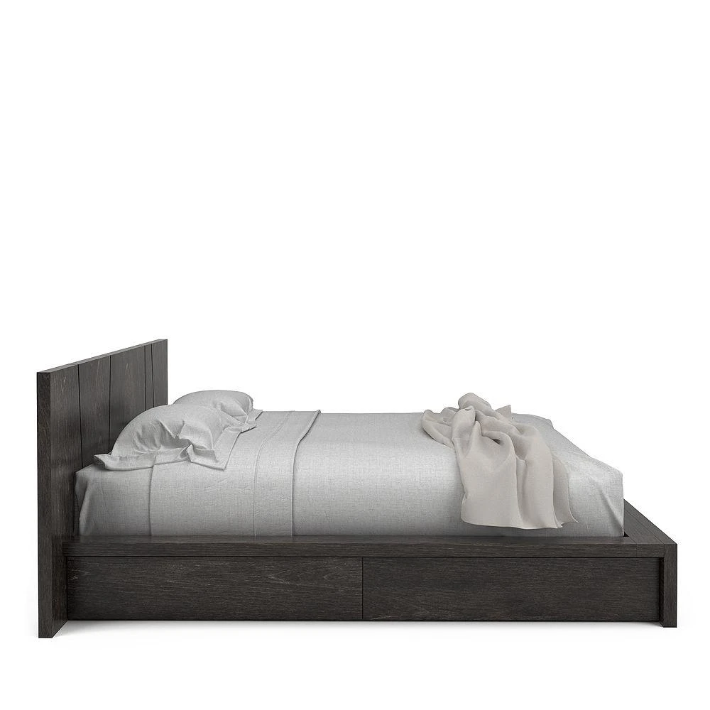 Huppé Silk Queen Bed With Storage Drawers for Each Side 4
