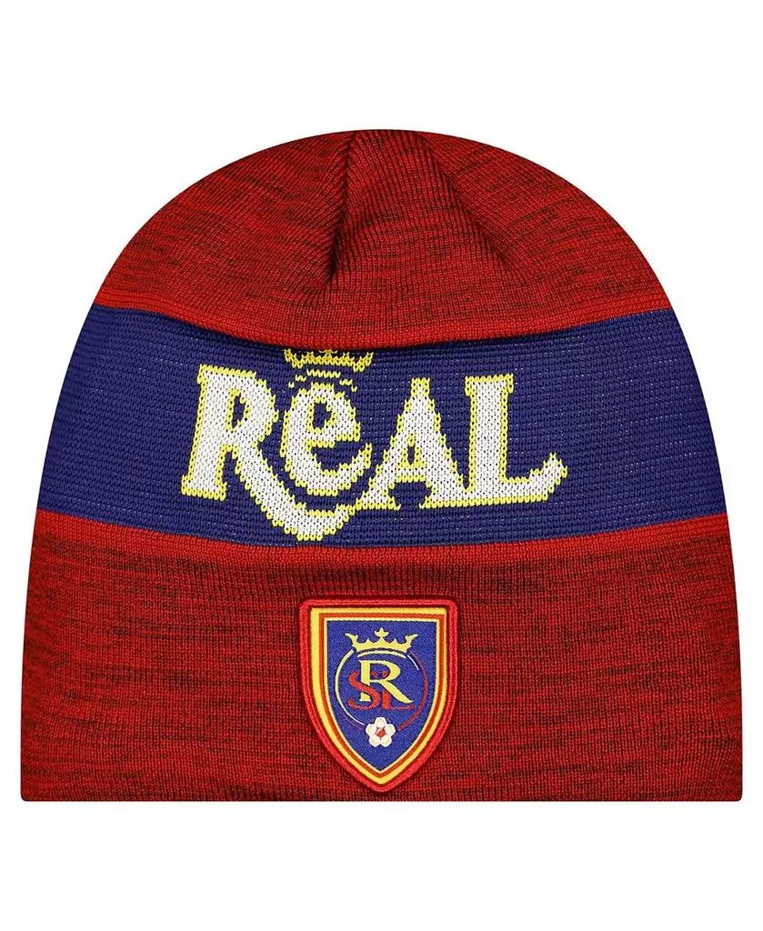 New Era Men's Red Real Salt Lake 2025 Kickoff Beanie Hat 1