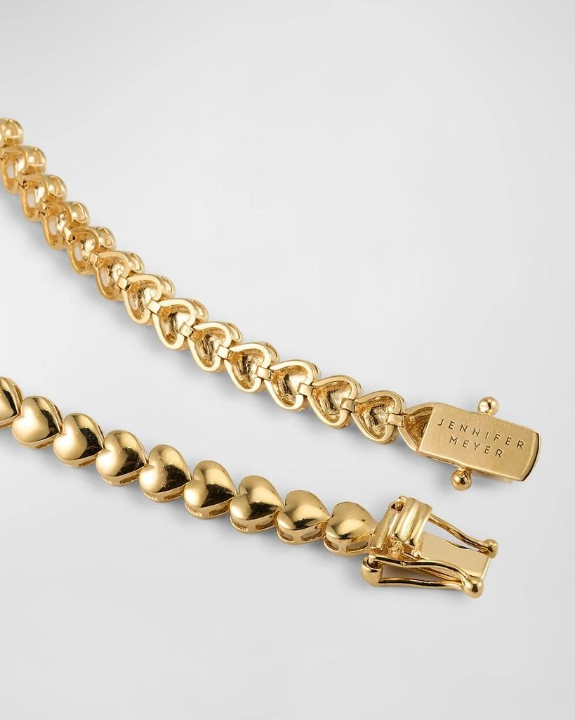 Jennifer Meyer Heart Tennis Bracelet 4