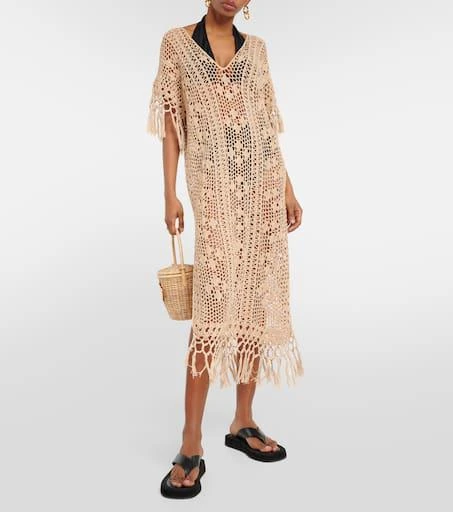 Anna Kosturova Savannah crochet cotton kaftan 2