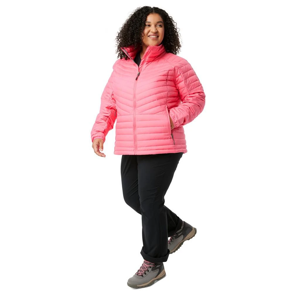 Columbia Plus Size Powder Lite Quilted Mock-Neck Puffer Coat 1