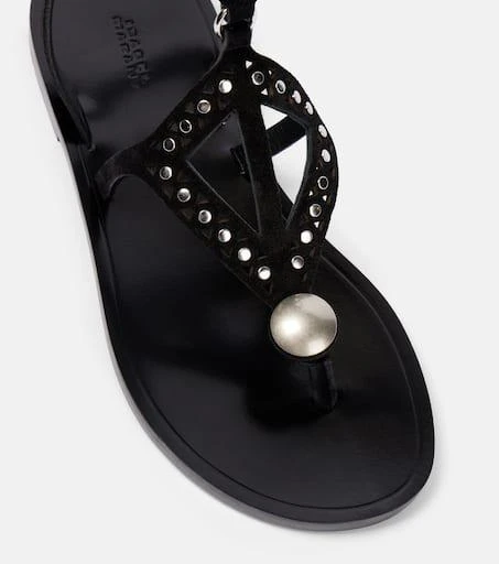 Isabel Marant Boham cutout suede gladiator sandals 5