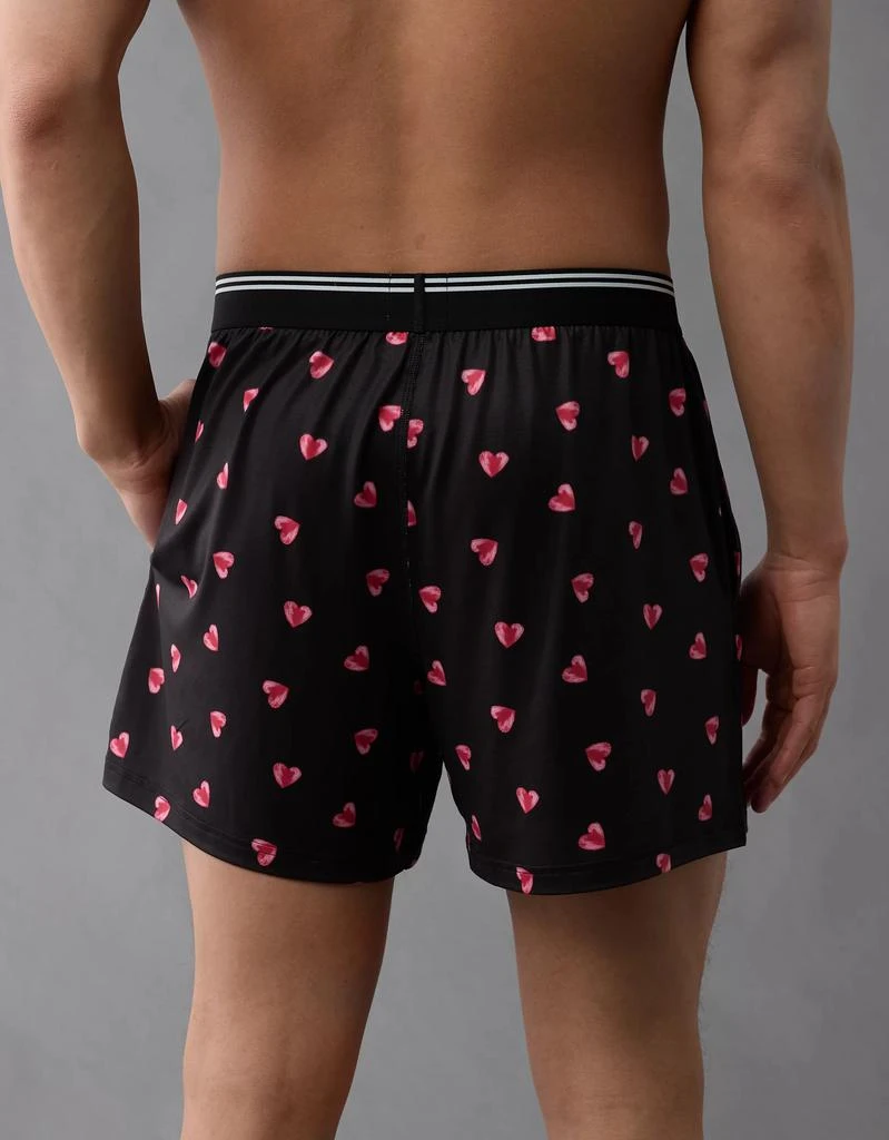 AE AEO Men's Valentine's Day Hearts Ultra Soft Pocket Boxer Short 2