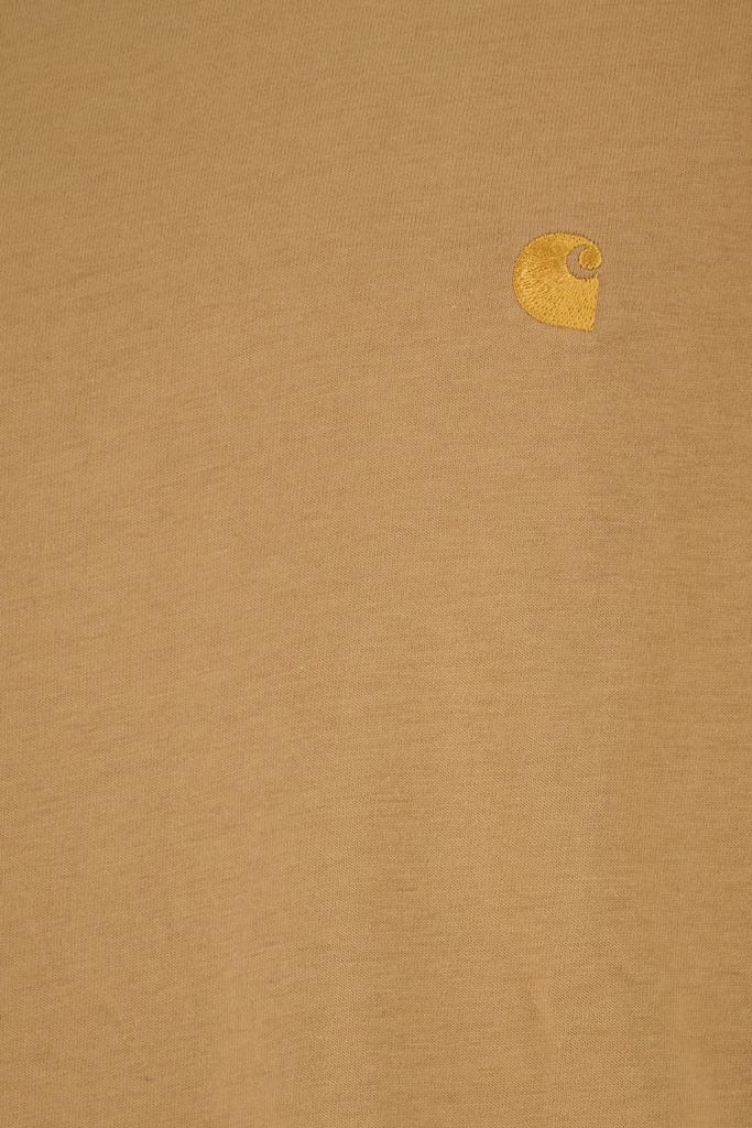 Carhartt WIP Camel cotton S/S Chase t-shirt