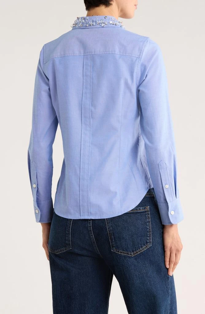 Jason Wu Embellished Collar Button-Up Shirt 2