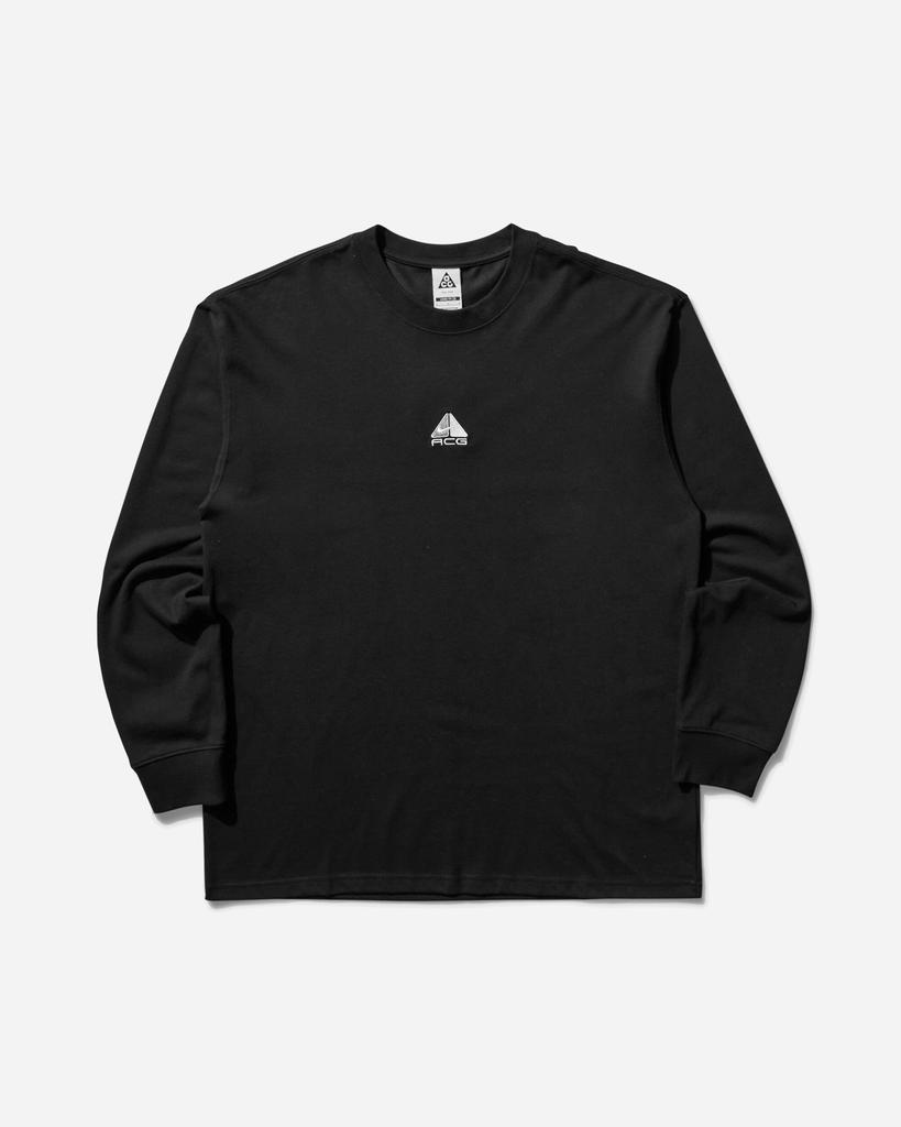 NIKE Men's ACG Lungs Longsleeve T-Shirt Black - T-Shirts