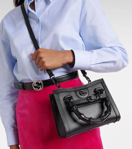 Gucci Gucci Diana Mini leather tote bag 2