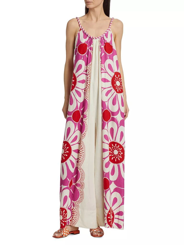 Farm Rio Maia Floral Shift Jumpsuit 3