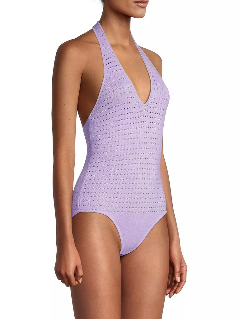Victor Glemaud Laser-Dot Halter Bodysuit 4