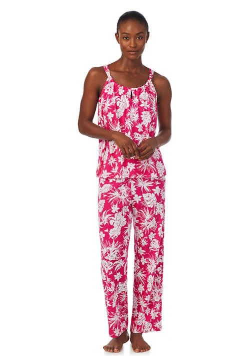 Ralph Lauren Ralph Lauren Strappy Tunnel Through Neck Ankle Pant Pajama Set 1