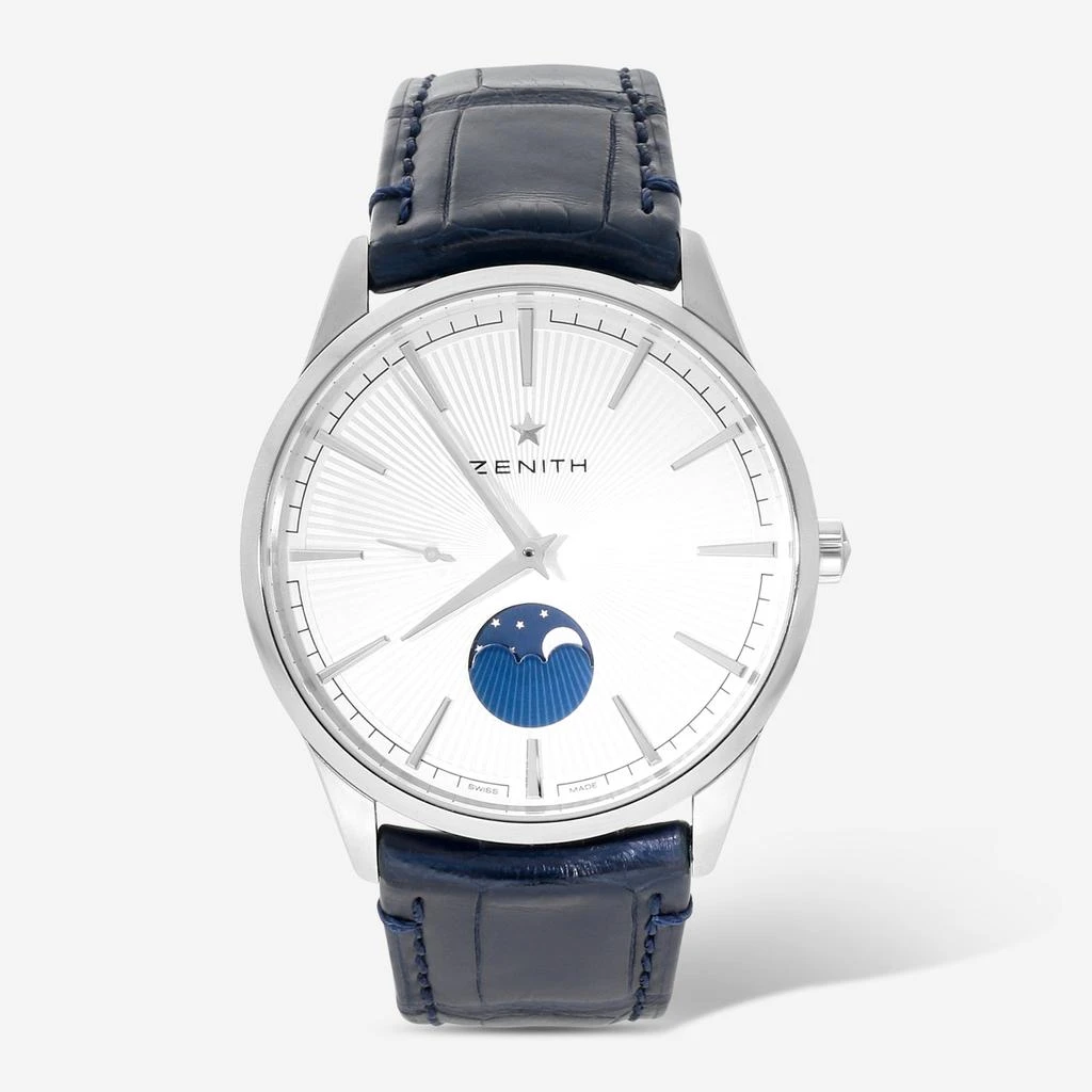 Zenith Zenith Elite Moonphase Stainless Steel Automatic Men's Watch 03.3100.692/01.C922 1