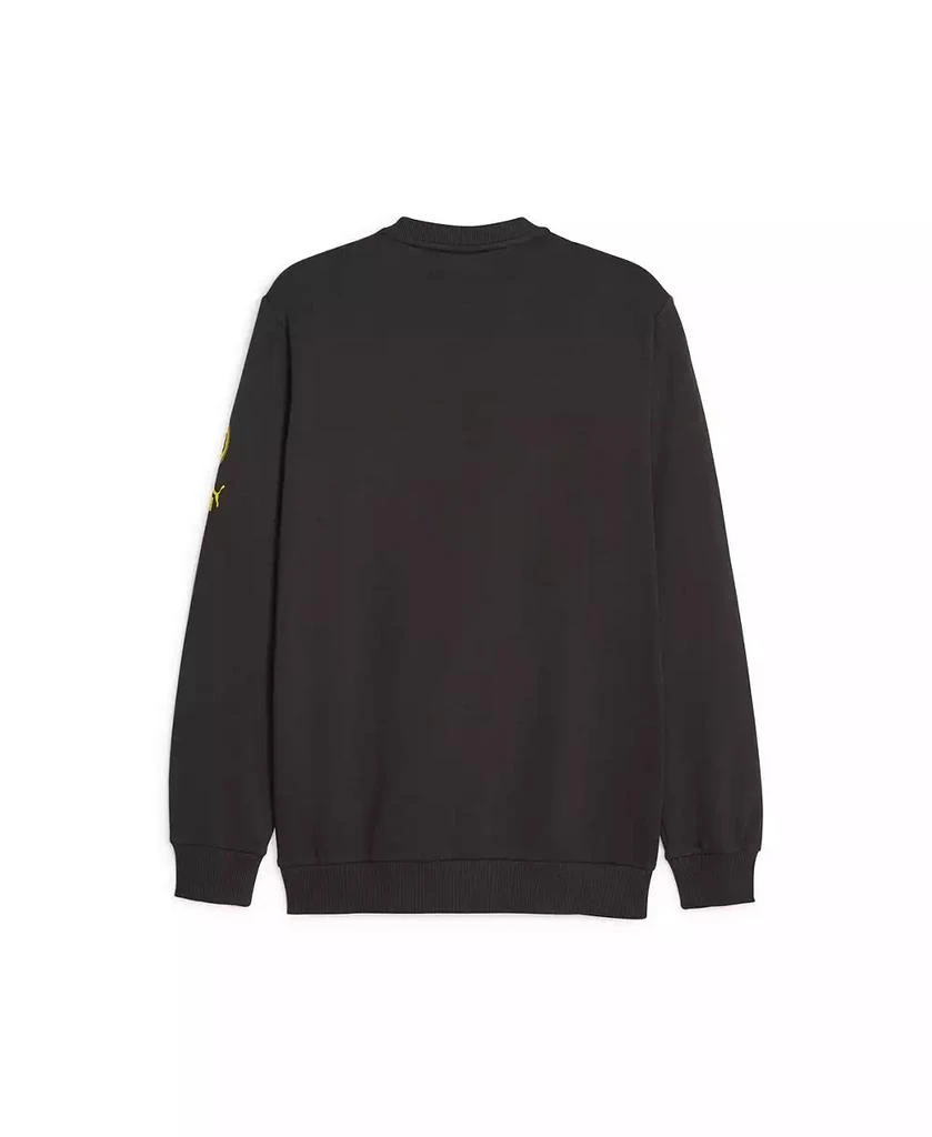 Puma Men's Black Borussia Dortmund FtblCore Graphic Pullover Sweatshirt 2