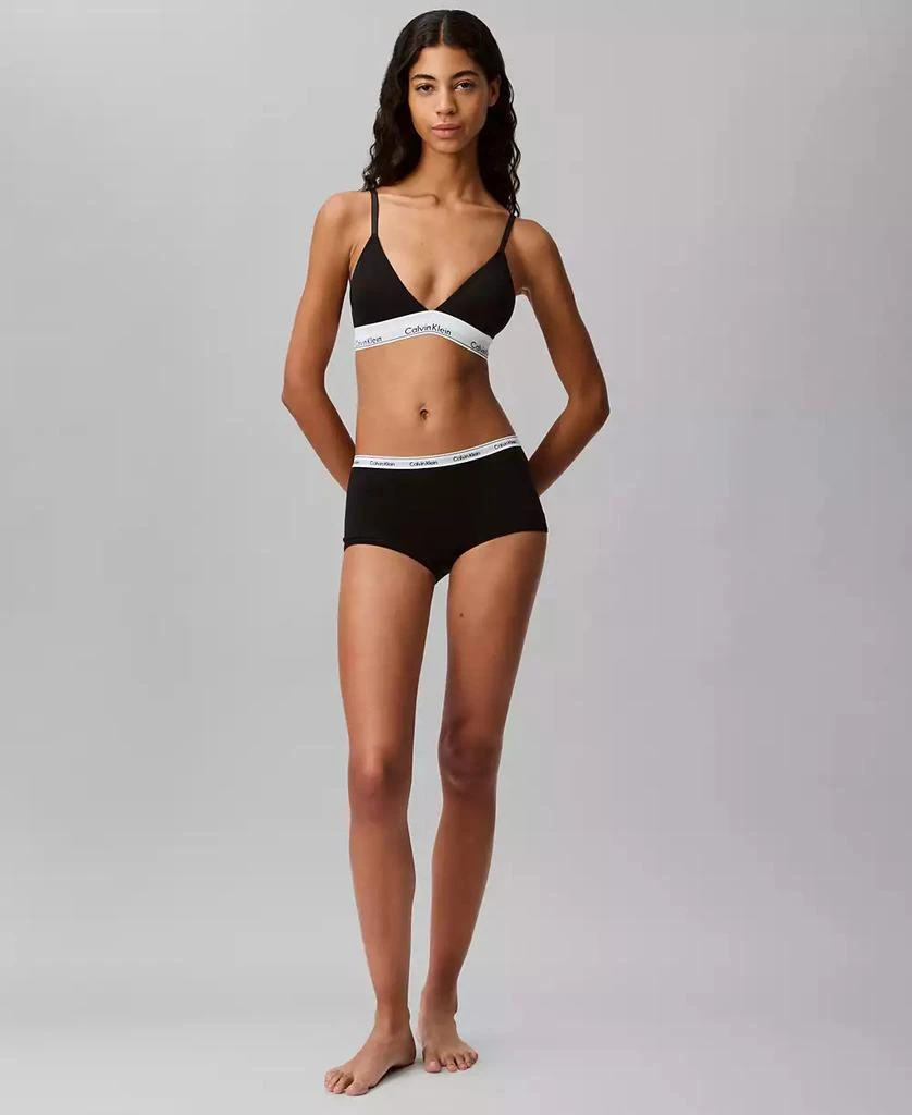 Calvin Klein Women's Modern Logo Boyshort Underwear QD5195 6