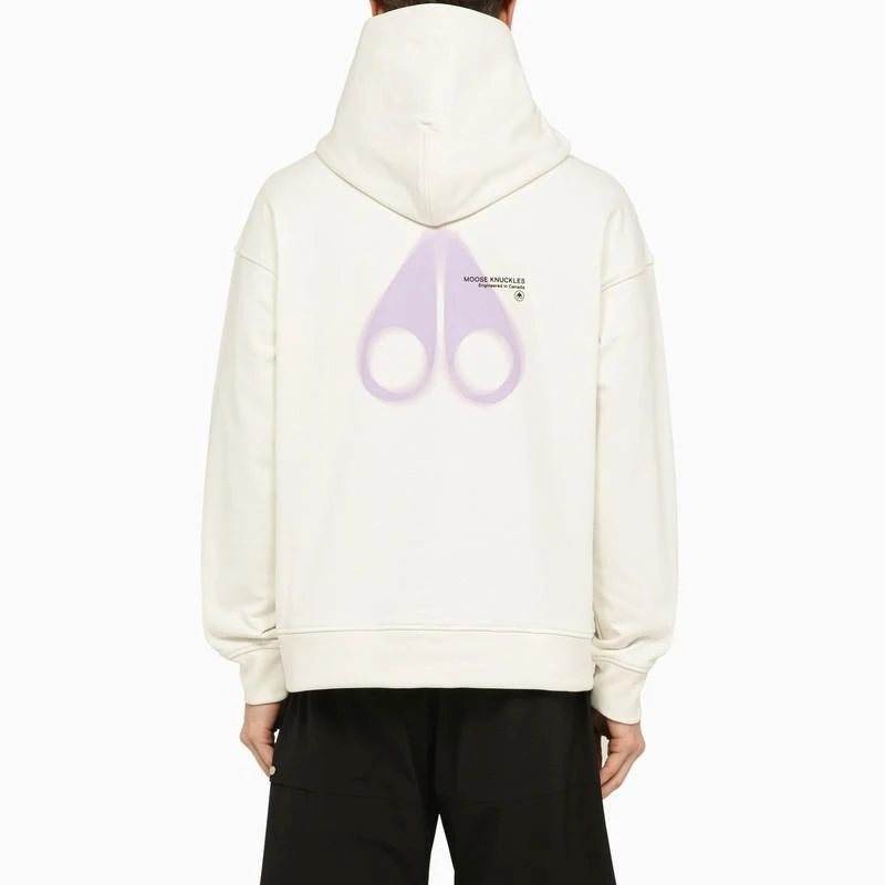 Moose Knuckles Damien hoodie white 3