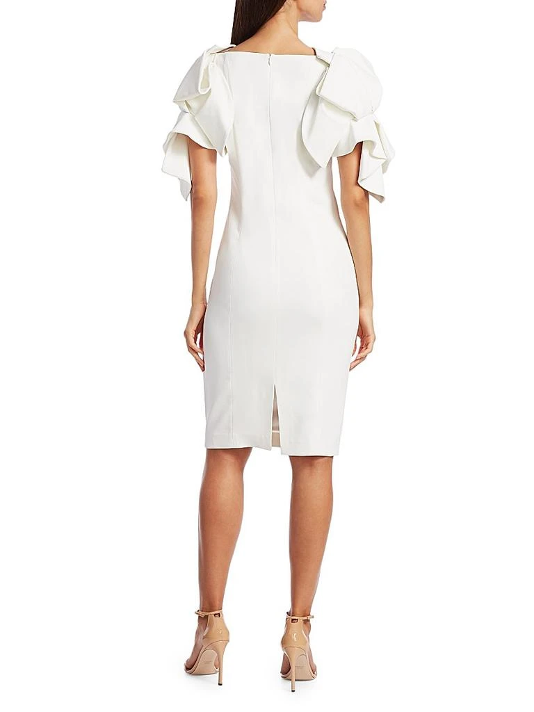 Badgley Mischka Origami Sleeve Dress 5