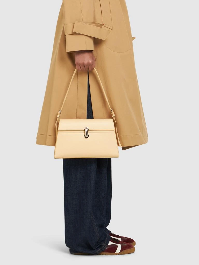 SAVETTE Symmetry Smooth Leather Shoulder Bag 1