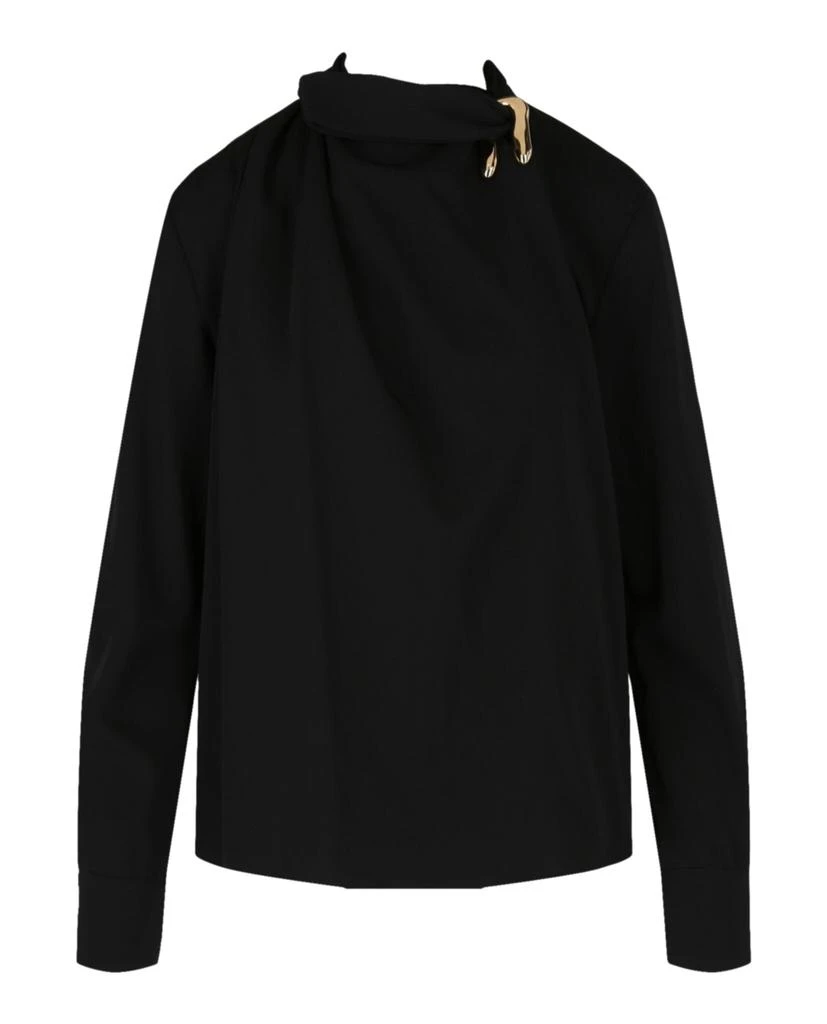 Bottega Veneta Draped Blouse 1
