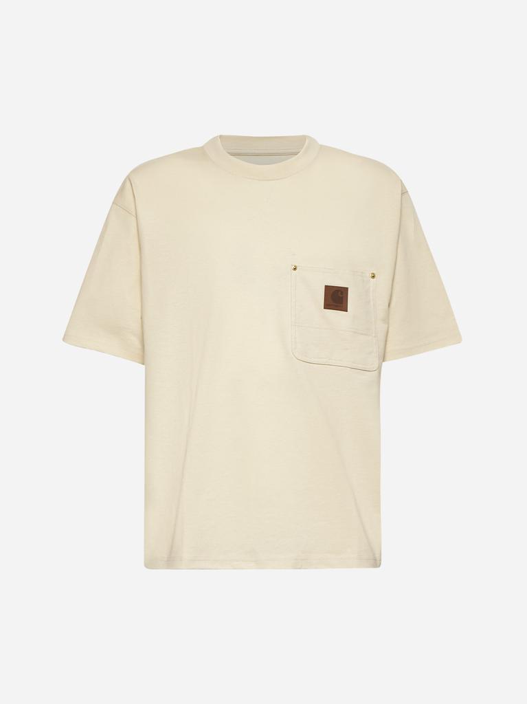 Carhartt WIP Beige S/S Eldon Pocket T-shirt