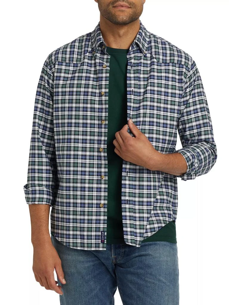 Noah Western Oxford Button-Down Shirt 3