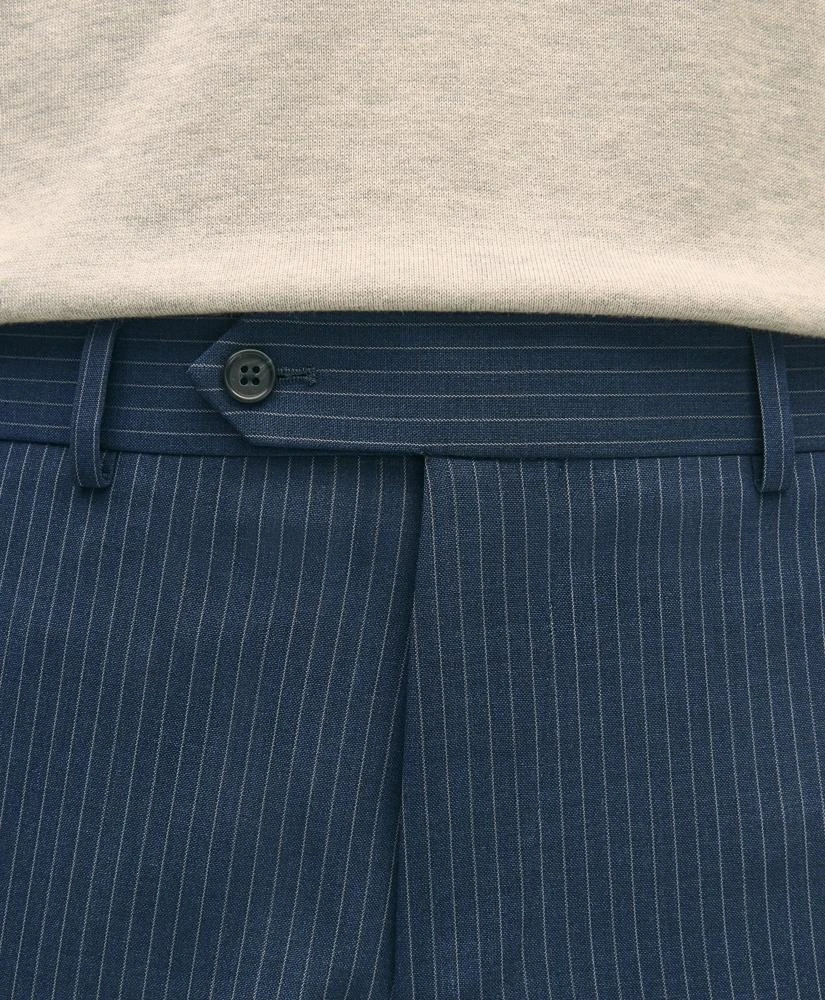 Brooks Brothers Brooks Brothers Explorer Collection Slim Fit Wool Pinstripe Suit Pants 3