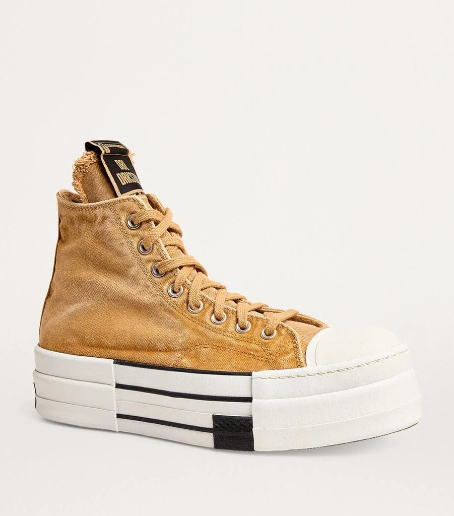 Rick Owens x Rick Owens DRKSHDW DBL Drkstr High-Top Sneakers 4