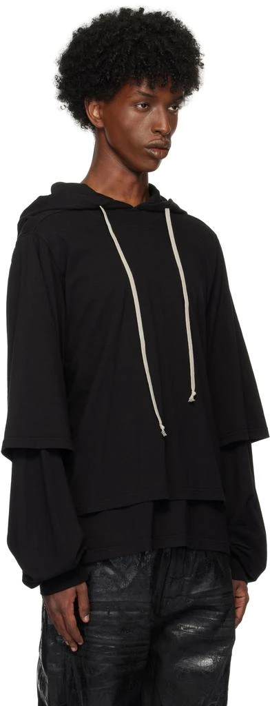Rick Owens Black Porterville Hustler Hoodie 2
