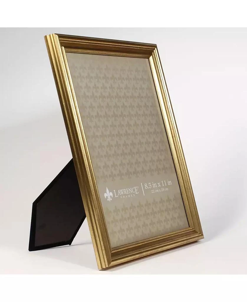 Lawrence Frames Sutter Burnished Gold Picture Frame - 8.5" x 11" 2