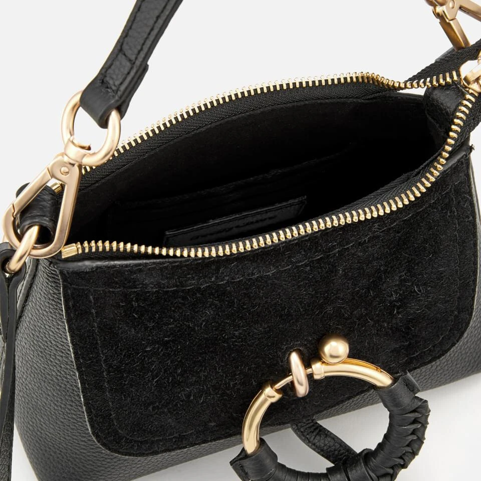 See by Chloé See By Chloé Joan Leather and Suede Mini Bag 5