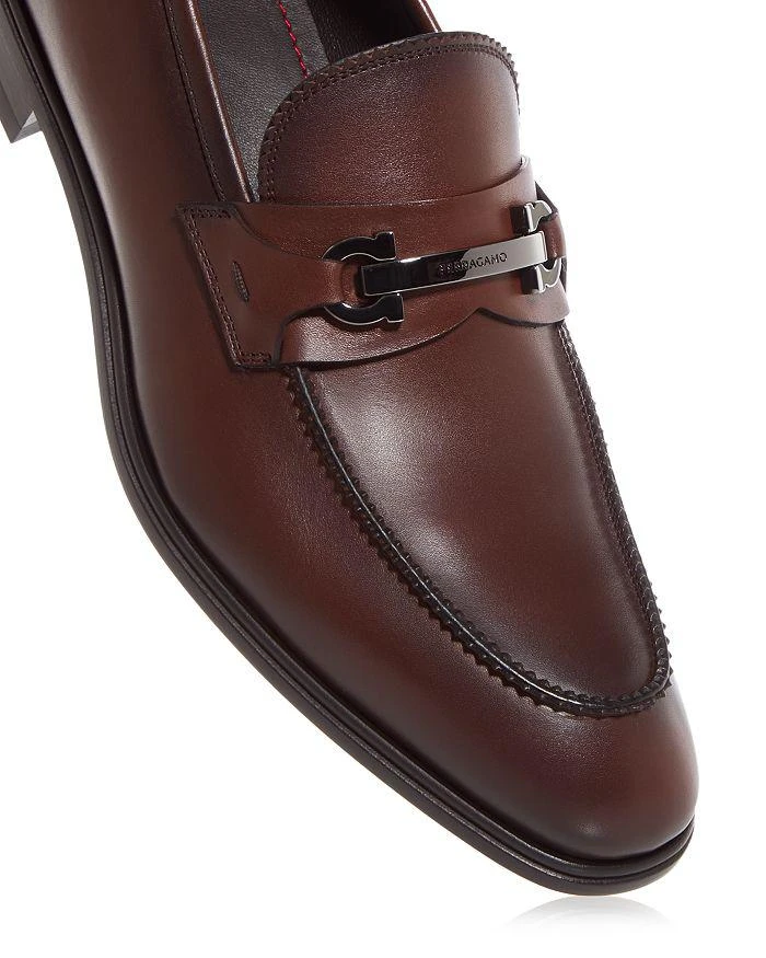 Salvatore Ferragamo Men's Bentley Gancini Leather Loafers 4