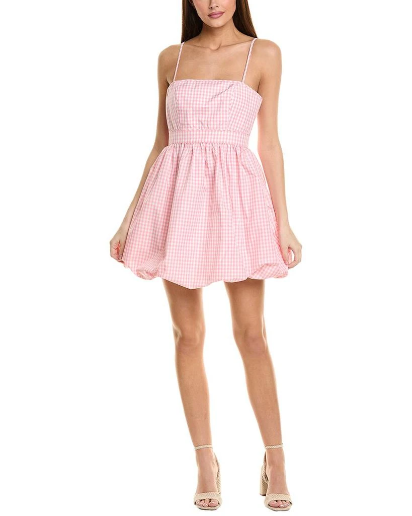 1. State 1.STATE Bubble Hem Mini Dress